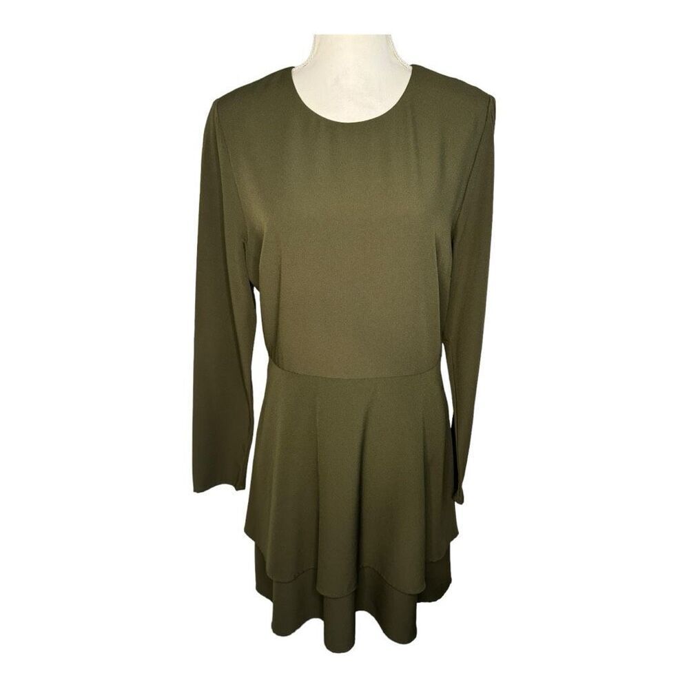 Hutch Women’s Size 12 Green Olive Cami Dress